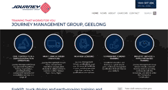 Desktop Screenshot of journeymanagement.com.au