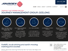 Tablet Screenshot of journeymanagement.com.au